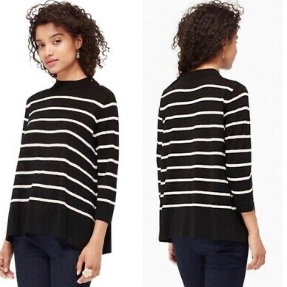 NWT Kate Spade Broome Street Striped Swing Sweater
